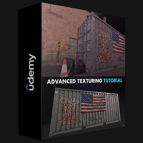 Udemy Advanced Texturing in Substance Painter 2022