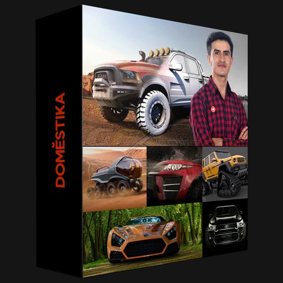 Domestika Introduction to 3D Vehicle Modeling A course by Alber Silva