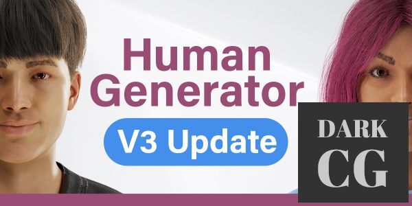 Blender Market Human Generator 3 0 4 addon only