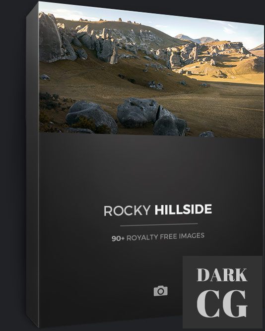 PHOTOBASH Rocky Hillside