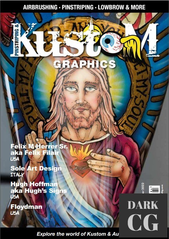 Pinstriping & Kustom Graphics – Issue 94, October-November 2022 (True PDF)