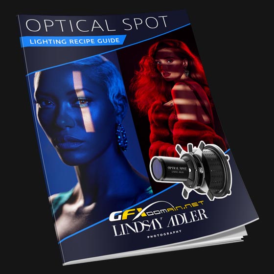 Lindsay Adler Photography Optical Spot Lighting Recipe Guide