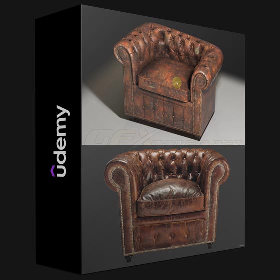 Udemy Game Asset or Prop Creation Modeling Texturing Rendering