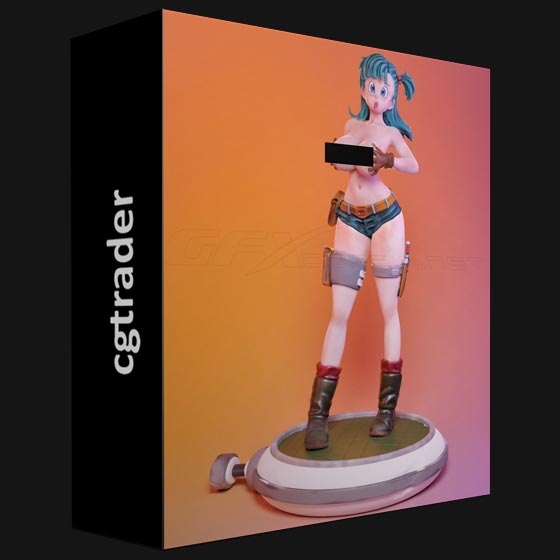 Cgtrader BULMA TOPLESS 3D print model