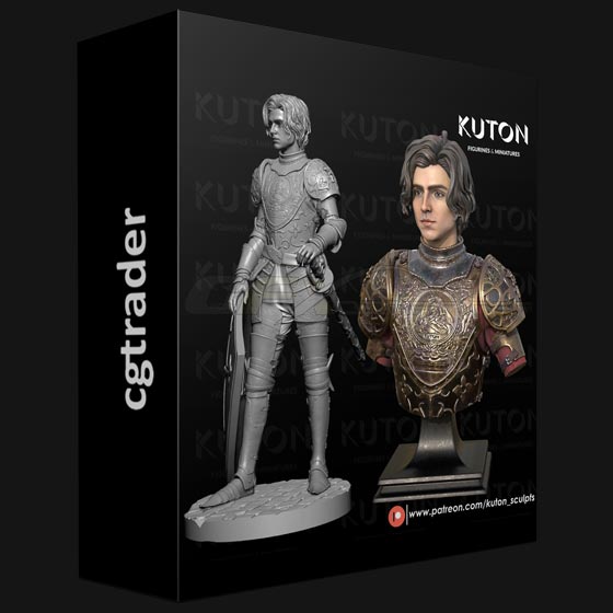 Cgtrader Aristocrat Knight 3D print model