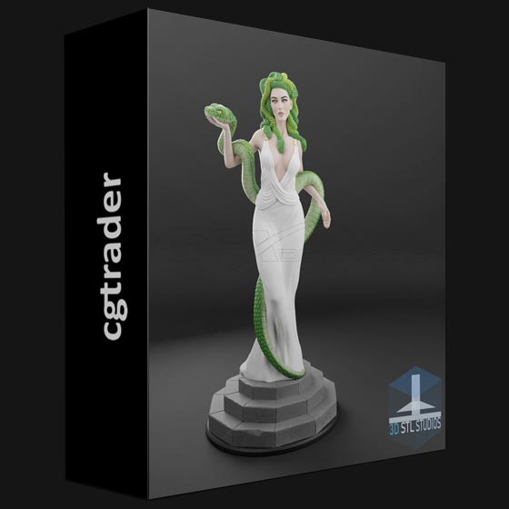 Cgtrader MEDUSA MINIATURE 3D print model