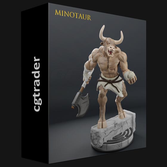 Cgtrader Minotaur 3D print model