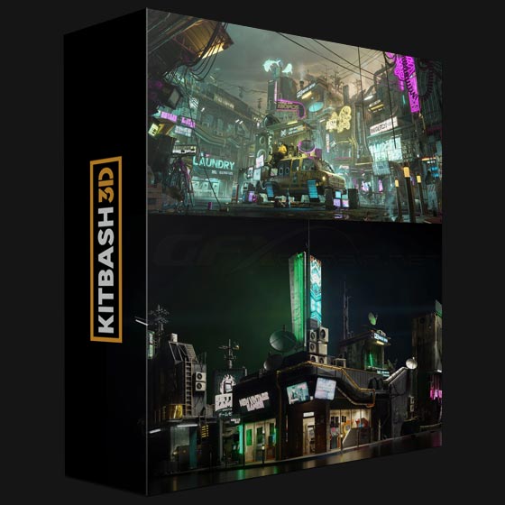 Kitbash3d Cyber District