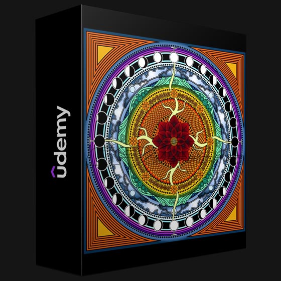 Udemy Learn to Create a Mandala with Adobe Illustrator