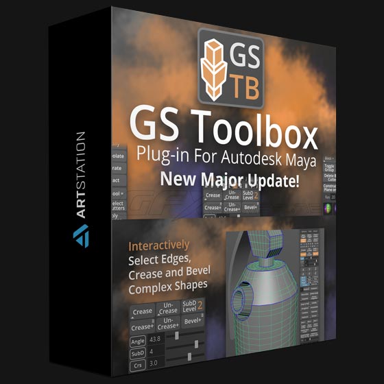 GS Toolbox v1 1 6 Maya Modeling Plug in