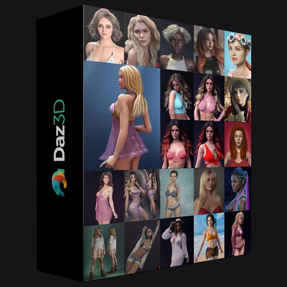 DAZ3D Poser Bundle 4 October 2022