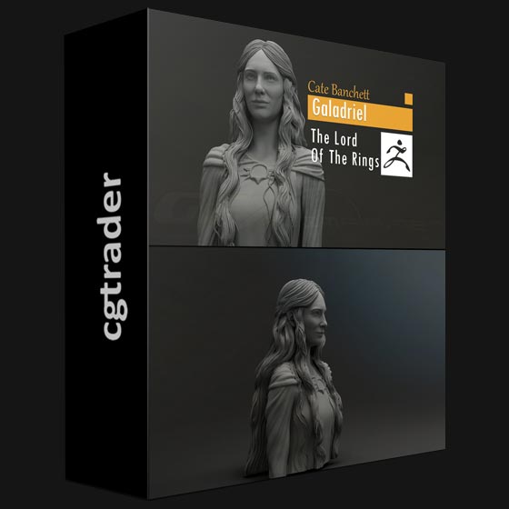 Cgtrader Cate Blanchet Galadriel The Lord Of The RIngs 3D print model