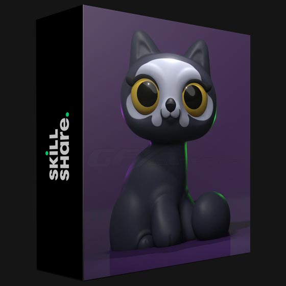 Skillshare Halloween Cat 3D A Nomad Sculpt Tutorial
