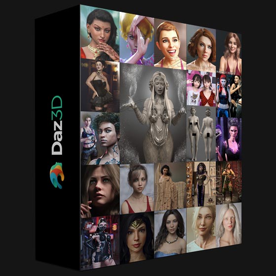 DAZ3D Poser Bundle 2 October 2022