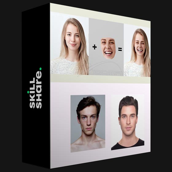Skillshare Face Swap Technique in Adobe Photoshop