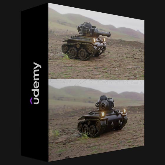 Udemy Create a tank Animation in Blender 2 93