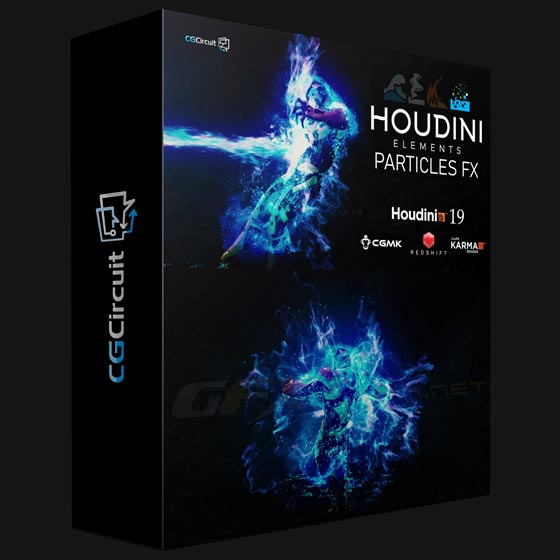 CGCircuit Houdini Elements Particles FX