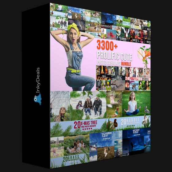 InkyDeals 3300 Prolific Overlays Bundle