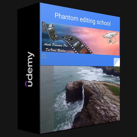 Udemy Phantom Mavic Editing school edit like a pro