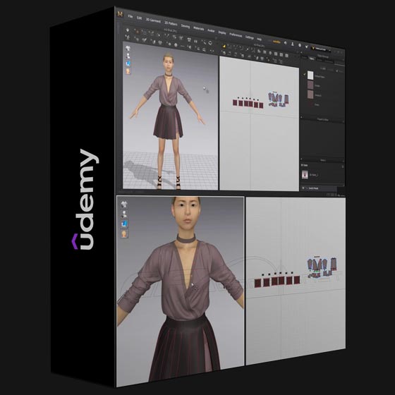 Udemy Learn Marvelous Designer