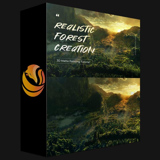 Wingfox 3D Matte Painting Tutorial Realistic Forest Creation