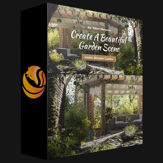 Wingfox Create A Beautiful Garden Scene Inside Blender Cycles