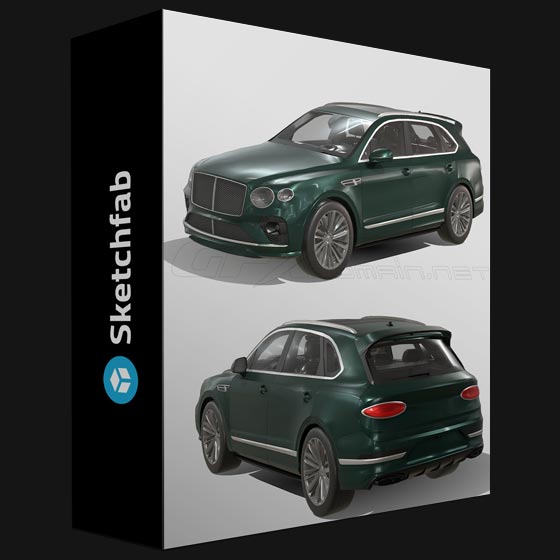 Sketchfab Bentley Bentayga 2021