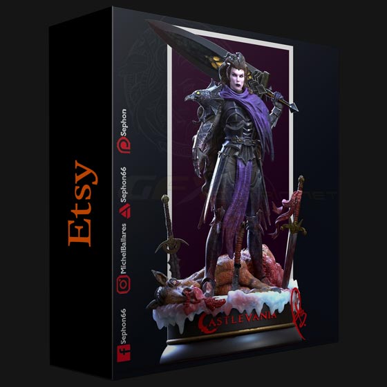 Etsy Castlevania Striga 3D Print Model