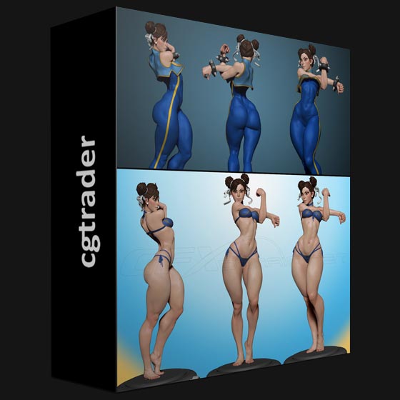 Cgtrader ChunLi 3D print model