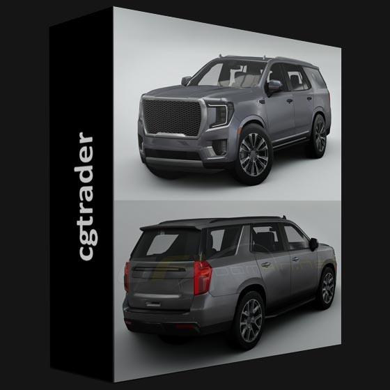 Cgtrader GMC Yukon Denali 2022 3D model