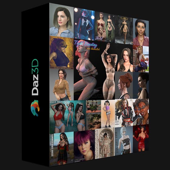 DAZ3D Poser Bundle 1 November 2022