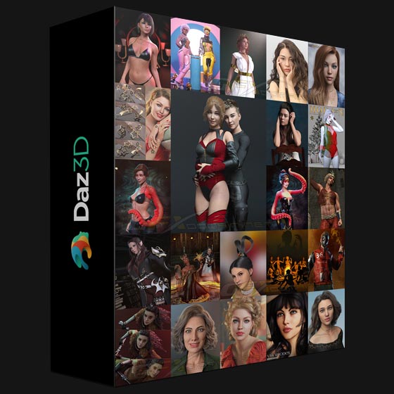 DAZ3D Poser Bundle 2 November 2022