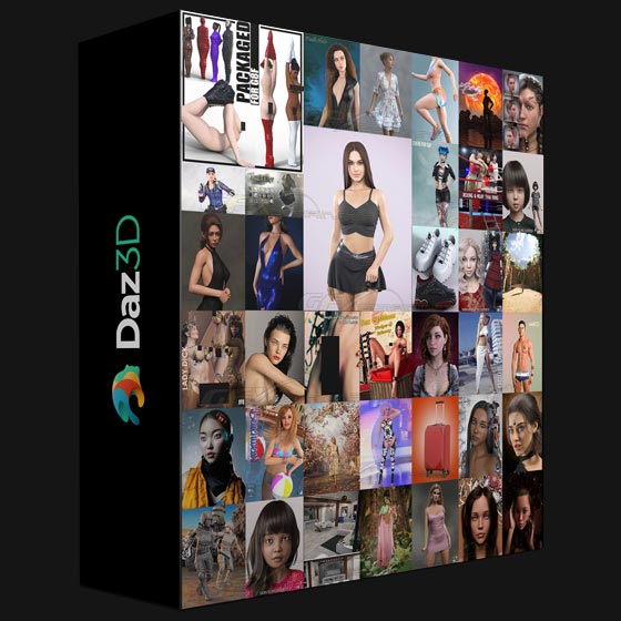 DAZ3D Poser Bundle 3 November 2022